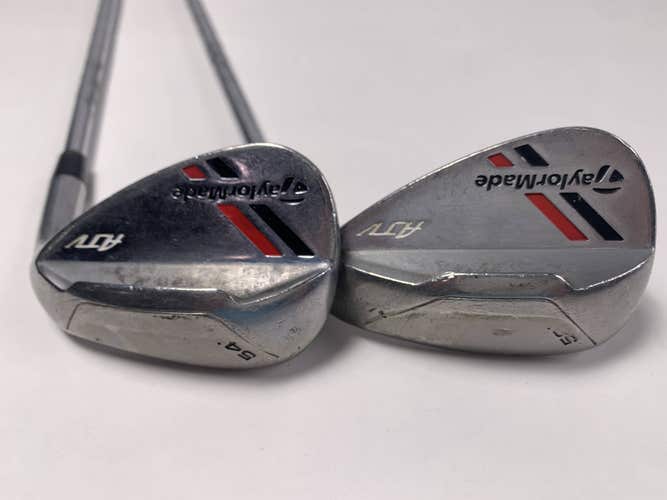 TaylorMade ATV Wedge Set 54* | 58* KBS Wedge Steel Mens RH Midsize Grips