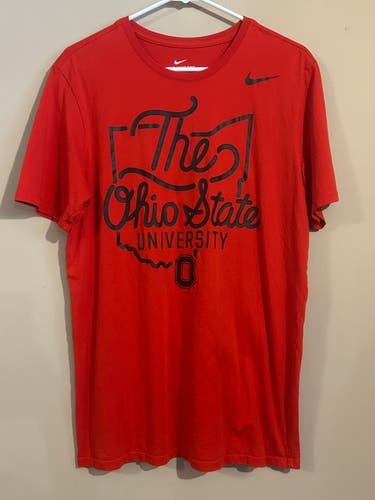 Nike Ohio State University T-Shirt - (Men's Large)