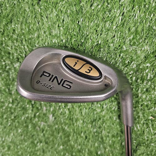 PING i3 O-Size L Lob Wedge Black Dot Cushin JZ Stiff Flex Steel RH 35.25"