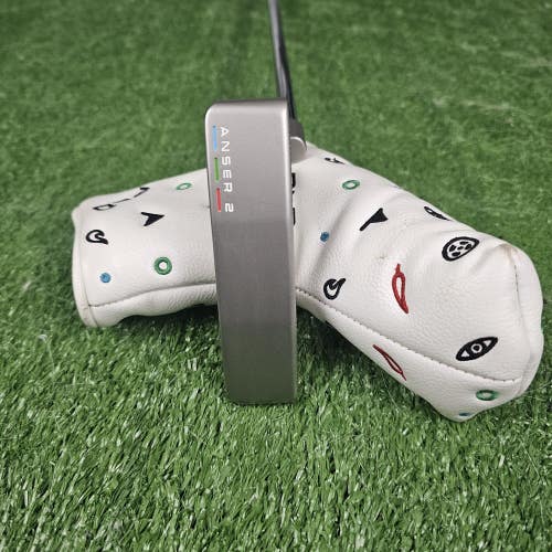 Left Handed PING PLD Anser 2 Satin Blade Putter 35" w/Headcover LH Golf Club