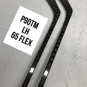Senior(2x)Left P90TM 65 Flex 63” ProBlackStock™ Unbranded Blackouts Pro Stock Nexus Hockey Sticks