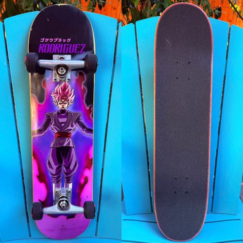 Primitive Paul Rodriguez Dragon Ball Super Goku Saiyan Rose Complete Skateboard