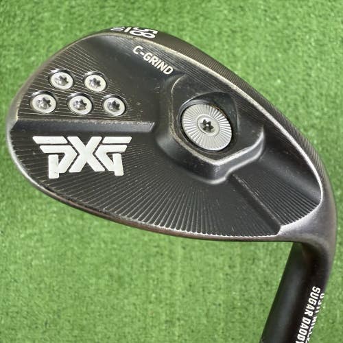 PXG Sugar Daddy II Milled 58 10 Lob Wedge C-Grind MMT 80g Stiff Flex -1 Short