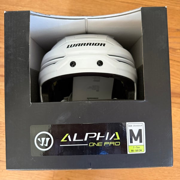 Medium Warrior Alpha One Pro Helmet (New)