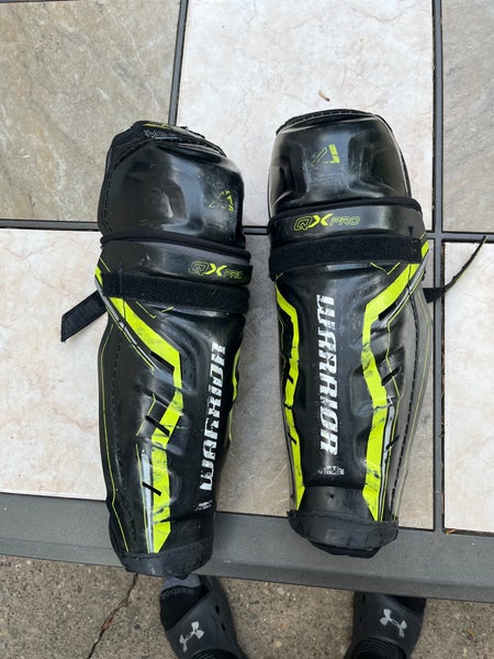 Junior Warrior Alpha QX Pro 13" Shin Pads (Used)