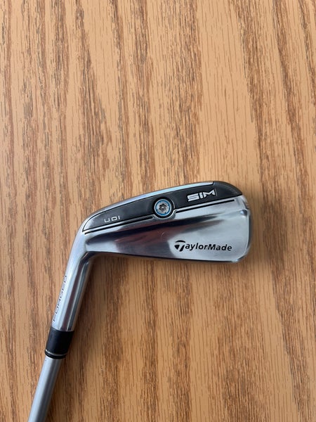 Men's TaylorMade SIM UDI 3 iron Left Hand Stiff Flex Graphite Shaft (Used)