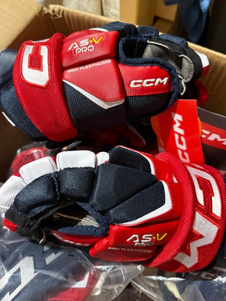 CCM Tacks AS-V Pro Gloves 12" (New)