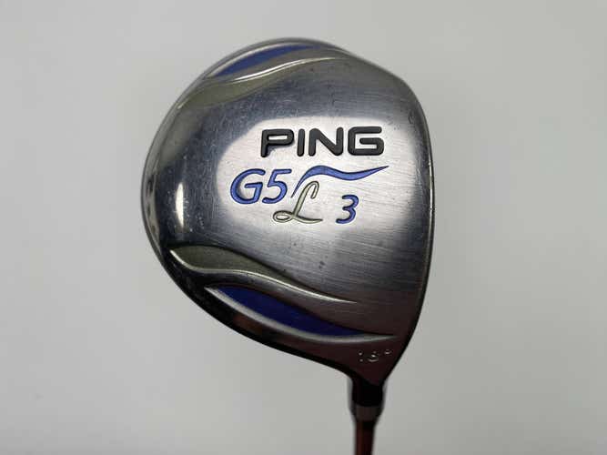 Ping G5 Ladies 3 Fairway Wood 18* Aldila NV Pink 55g Ladies Graphite Womens RH