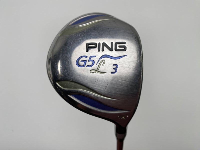 Ping G5 Ladies 3 Fairway Wood 18* Aldila NV Pink 55g Ladies Graphite Womens RH