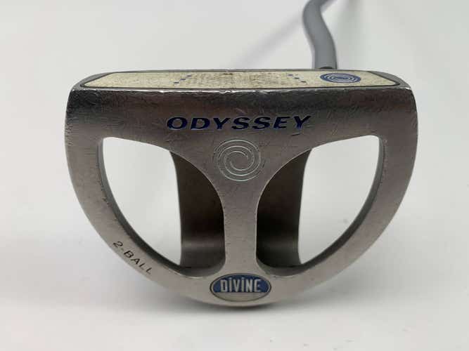 Odyssey Divine Line 2-Ball Putter 33" SuperStroke Mid Slim 2.0 Womens RH
