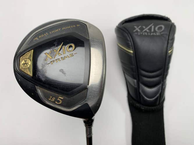 XXIO Prime 10 5 Fairway Wood 18* Prime SP-1000 Flex 2212 38g Regular RH HC