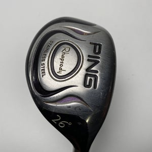 Ping Rhapsody 5 Hybrid 26* ULT 129 Ultra Light Ladies Graphite Womens RH