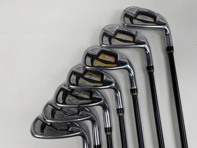 Cobra AMP Cell Orange Iron Set 6-PW+SW+LW 60g Senior Graphite Mens RH