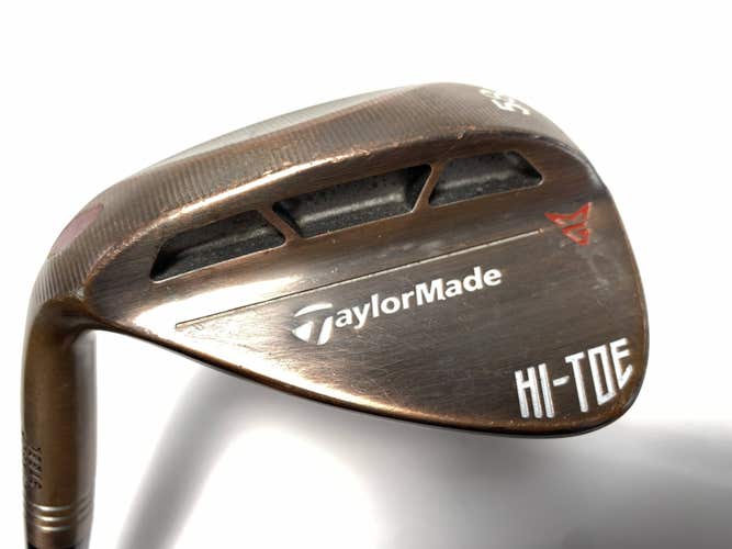 TaylorMade HI-TOE RAW Wedge 58* KBS Hi-Rev 2.0 Wedge Steel Mens LH