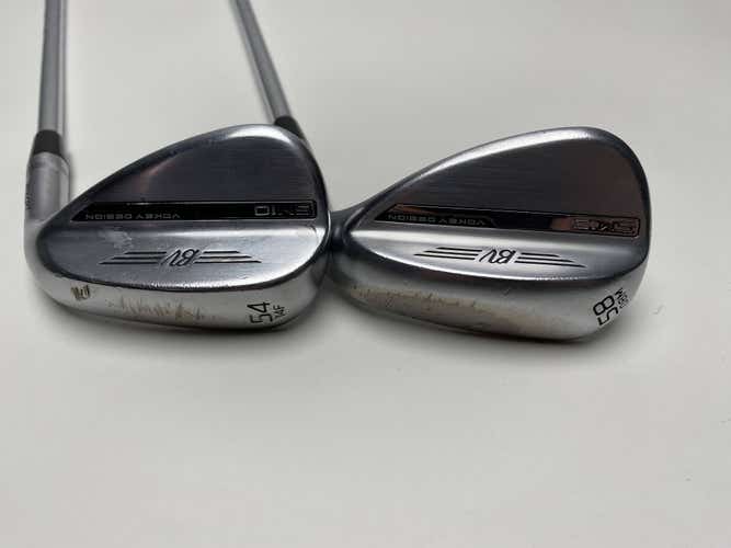 Titleist Vokey SM10 Tour Chrome Wedge Set 54*14 | 58*8 KBS Tour Lite Regular RH