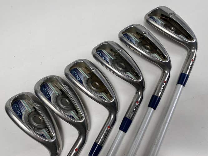 Ping G LE Iron Set 7-PW+GW+SW Red Dot ULT230 Ladies Graphite Womens RH