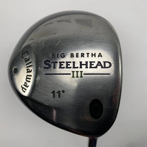 Callaway Steelhead III Driver 11* System III Regular Graphite Mens RH