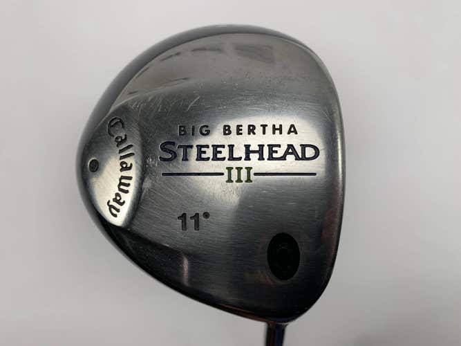 Callaway Steelhead III Driver 11* System III Regular Graphite Mens RH