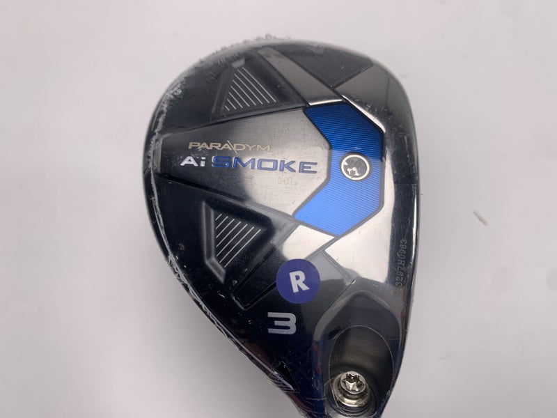 Callaway Paradym Ai Smoke HL 3 Hybrid 18.5* Cypher Sixty 5.5 60g Regular RH NEW