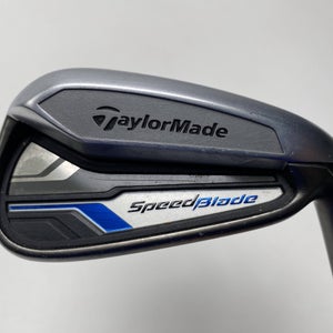 TaylorMade Speedblade Single 6 Iron VeloxT 65g Regular Graphite Mens RH
