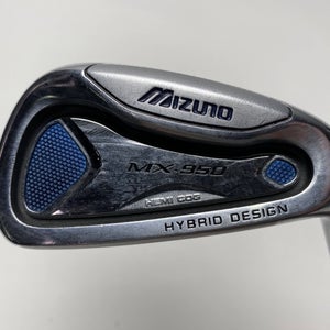 Mizuno MX 950 Single 6 Iron Exsar IS4 65g Regular Graphite Mens RH