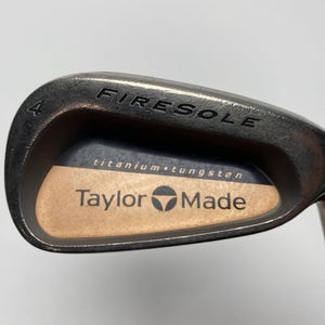 TaylorMade Firesole Single 4 Iron Bubble R-80 Regular Graphite Mens RH