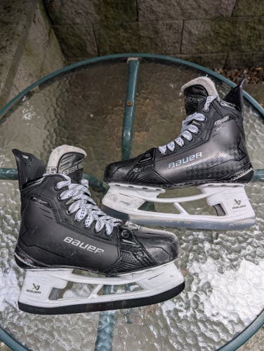 Bauer Supreme Shadow Hockey Skates Size 5.5 / Fit 2 - 246mm Holder w/ Fly-TI Runners