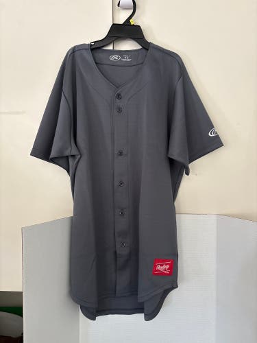 Gray Men's Rawlings Jersey (New)