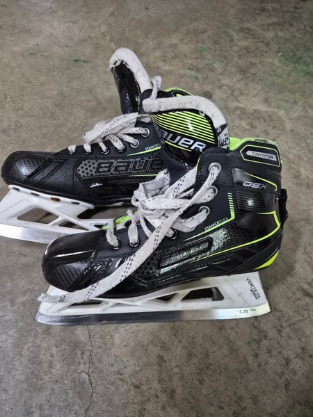 Bauer GSX Hockey Goalie Skates Size 5.5 (Used)