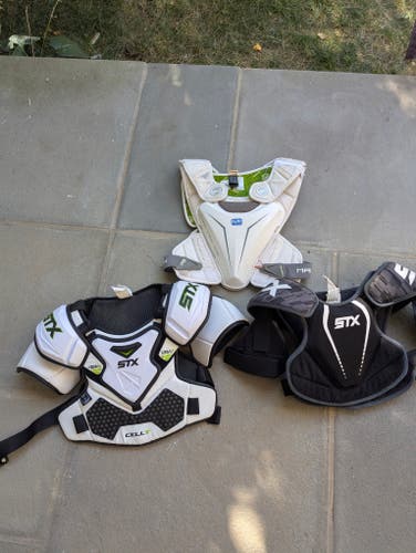 3 Lacrosse Chest Pads – Affordable Bundle Deal!