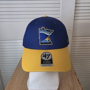 NWS Minnesota Twins City Connect '47 MVP Snapback Hat MLB