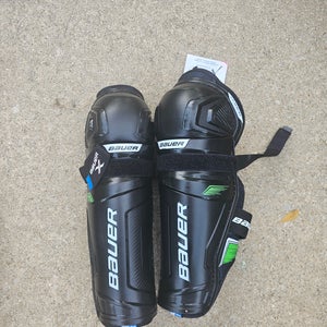 Junior Bauer X 11" Shin Pads (New)