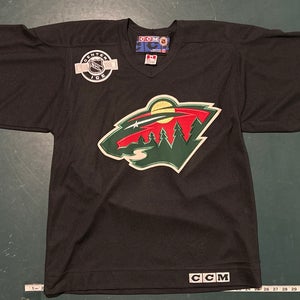 Black Medium Adult Unisex CCM Jersey (New)