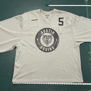 Gray Size 60 Men's Bauer Jersey (Used)