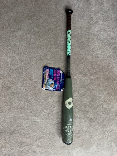 DeMarini The Goods Hybrid BBCOR Certified Bat (-3) 29 oz 32" (Used) With Big League Chew