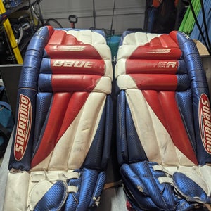 32" Bauer Supreme Pro SE-2 Goalie Leg Pads (Used)