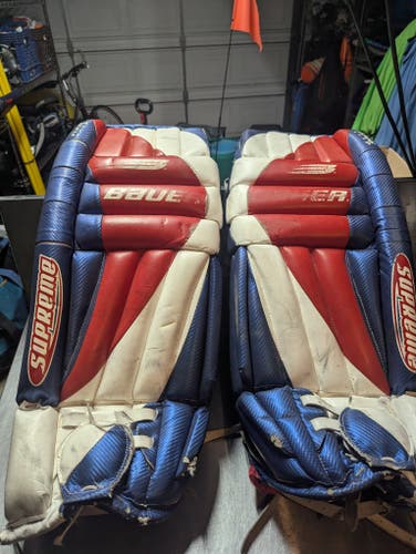 32" Bauer Supreme Pro SE-2 Goalie Leg Pads (Used)