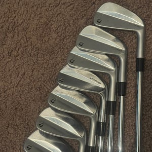 Men's 2023 TaylorMade 2023 P7MB Right Handed Iron Set Stiff Flex Steel Shaft (Used)