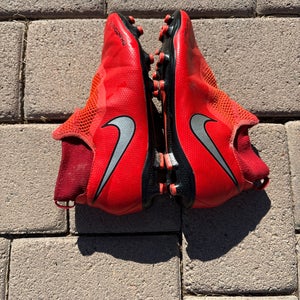 Orange Kids 4Y (Big Kids / Youth) Nike Phantom VSN Molded Cleats (Used)