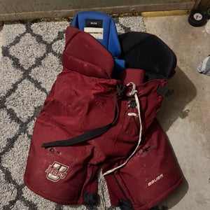 UMass Amherst Bauer Men's Senior Medium Bauer Hockey Pants Pro Stock (Used)