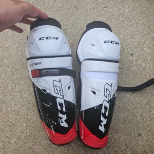 Junior CCM Jetspeed FT485 11" Shin Pads (Used)