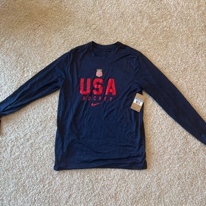 USA Hockey Medium Men's Nike Shirt (New)