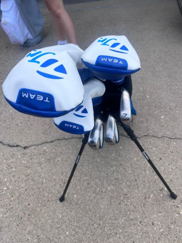 Junior 2023 TaylorMade Right Handed Clubs (Full Set) Junior 8 Pieces (Used)