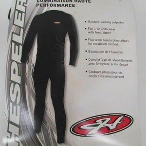 20-HESPELER Men`s Performance One Piece Suit Black (Senior Medium)*No Trades*