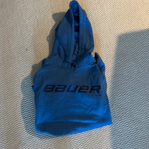 Blue Men's Large Bauer Sweatshirt (Used)