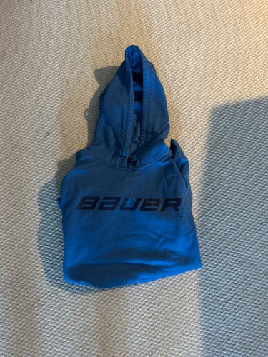 Blue Men's Large Bauer Sweatshirt (Used)