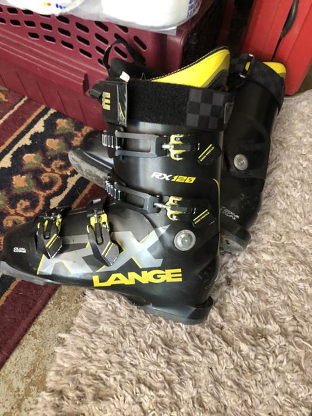 Mondo 27 & 27.5 Men's Lange All Mountain RX 120 Ski Boots Stiff Flex (Used)