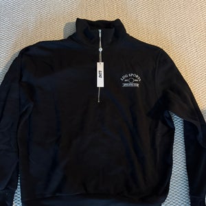 Black LUG Sports Men's Large 1/4 Zip (New)