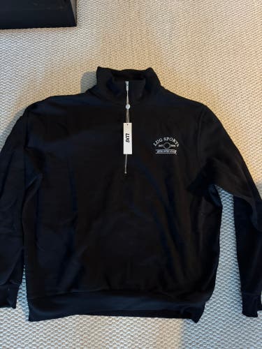 Black LUG Sports Men's Large 1/4 Zip (New)