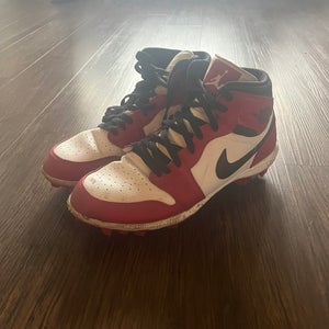 Men's Size M 11.0 (W 12.0) Jordan High Top Molded Cleats (Used)